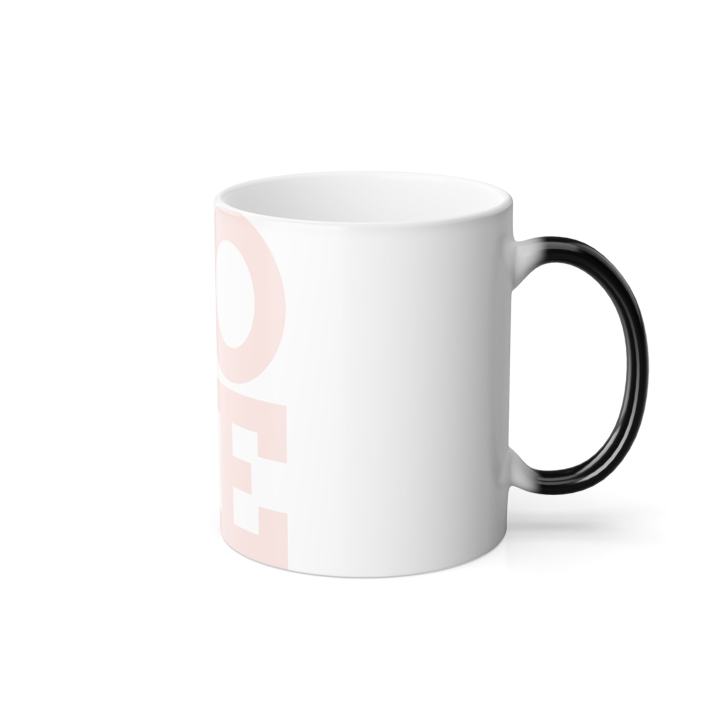 Love Color-Changing Mug — 11oz Magic Heat Reveal Coffee Cup
